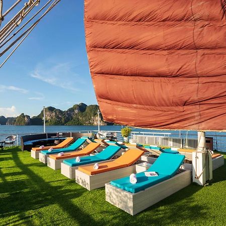 فندق ها لونغفي  Amanda Luxury Cruise Lan Ha Bay المظهر الخارجي الصورة