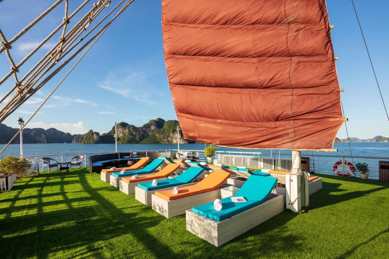 فندق ها لونغفي  Amanda Luxury Cruise Lan Ha Bay المظهر الخارجي الصورة