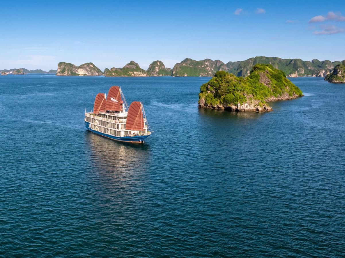 فندق ها لونغفي  Amanda Luxury Cruise Lan Ha Bay المظهر الخارجي الصورة