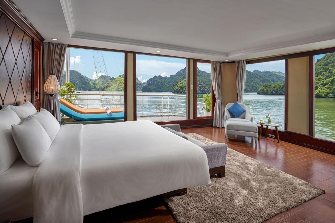 فندق ها لونغفي  Amanda Luxury Cruise Lan Ha Bay المظهر الخارجي الصورة