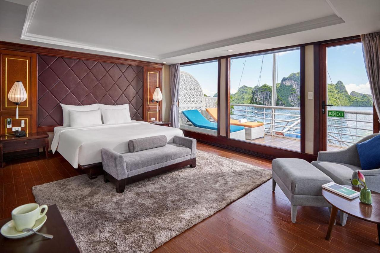 فندق ها لونغفي  Amanda Luxury Cruise Lan Ha Bay المظهر الخارجي الصورة