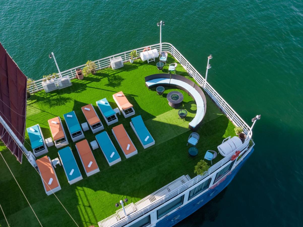 فندق ها لونغفي  Amanda Luxury Cruise Lan Ha Bay المظهر الخارجي الصورة