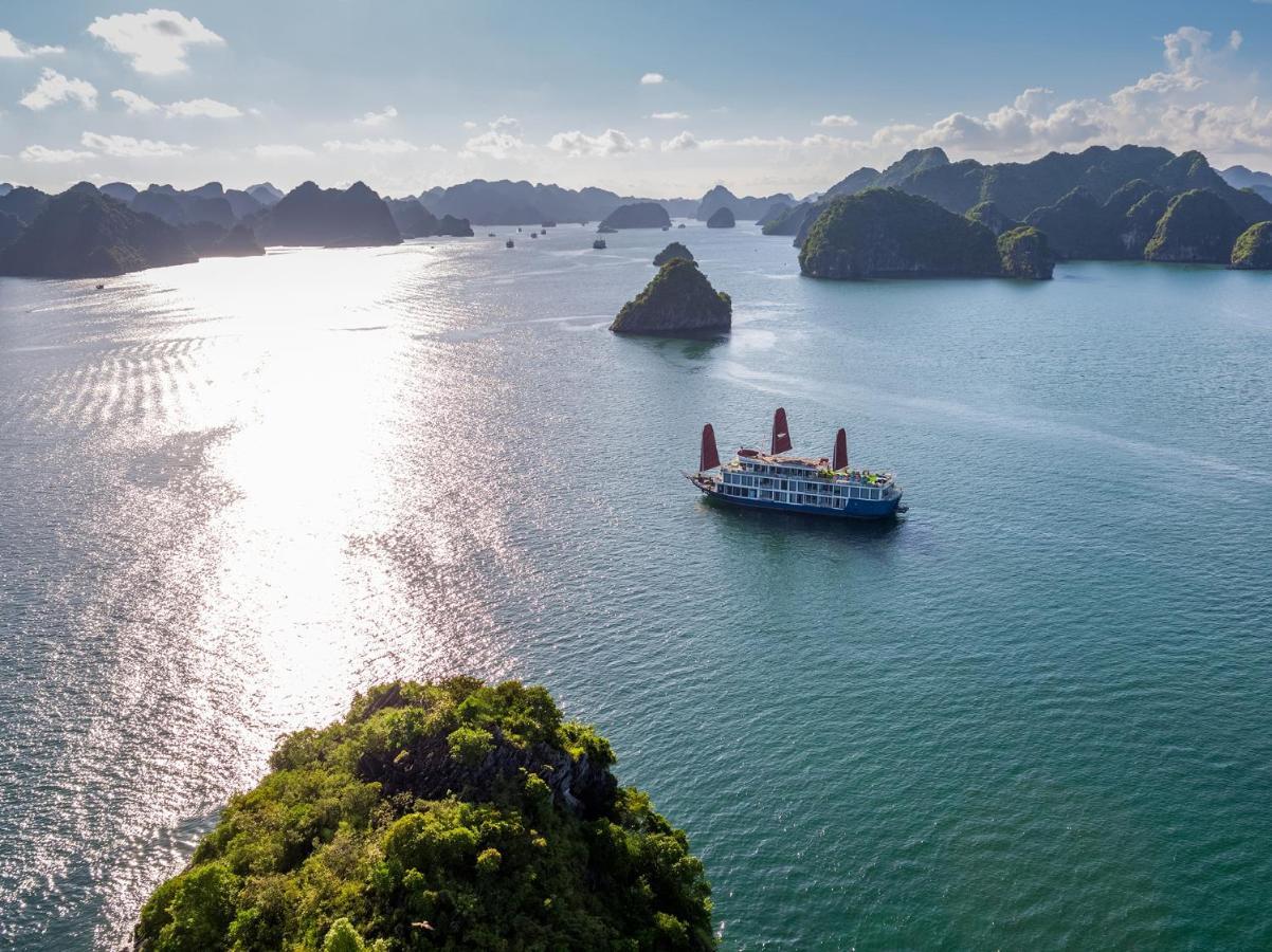 فندق ها لونغفي  Amanda Luxury Cruise Lan Ha Bay المظهر الخارجي الصورة